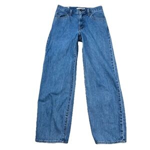 Levis Premium Jeans Womens 24 Baggy Dad Loose Skater Grunge Drapey Denim
